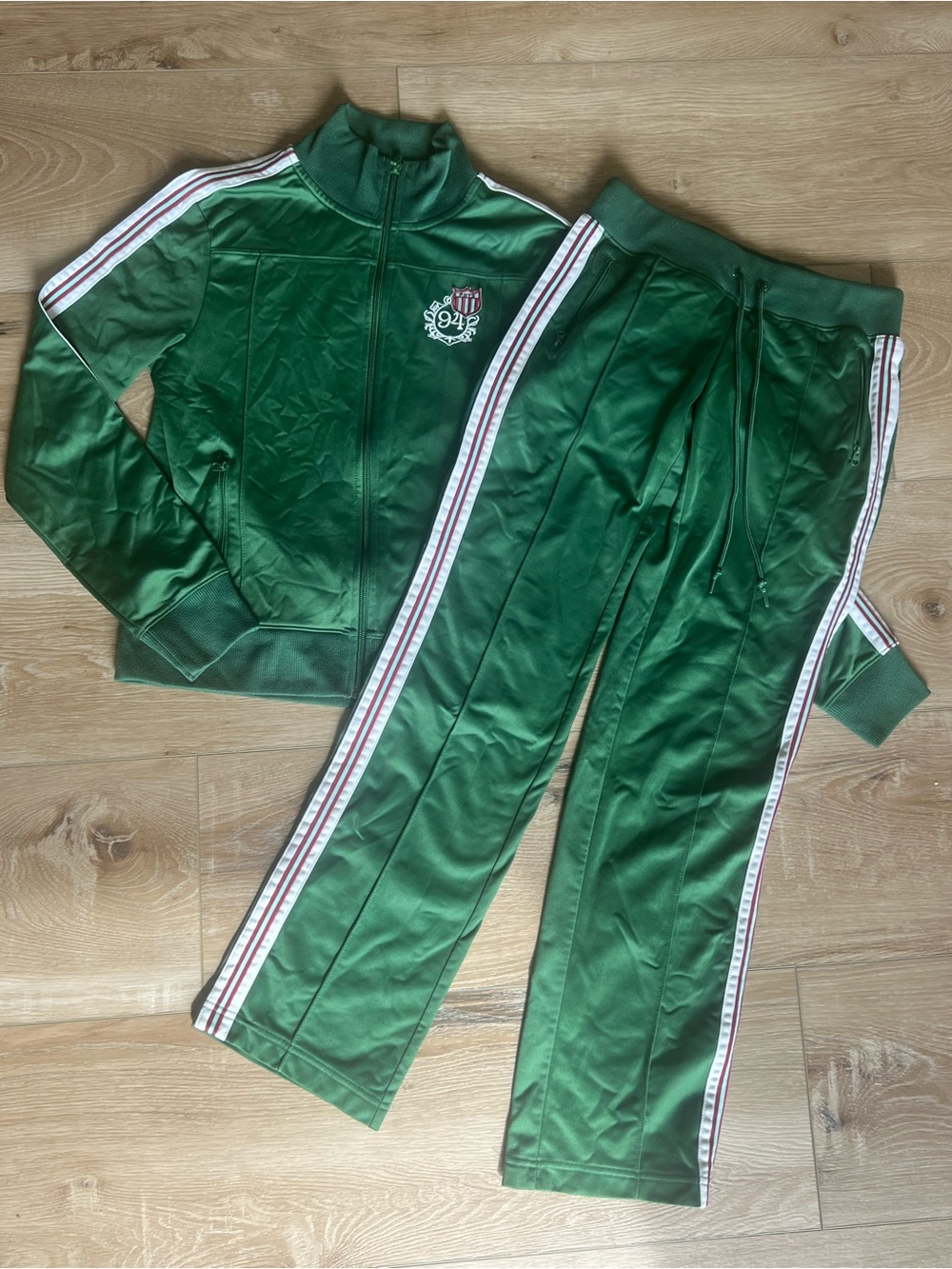 OLD NAVY Vintage Y2K Track Jacket & Pants Set w/ Stripes S / XXS